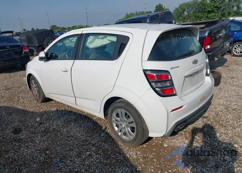 2020 Chevrolet Sonic Fwd 1Fl 5-Door from USA, damaged, VIN 1G1JG6SBXL4100324